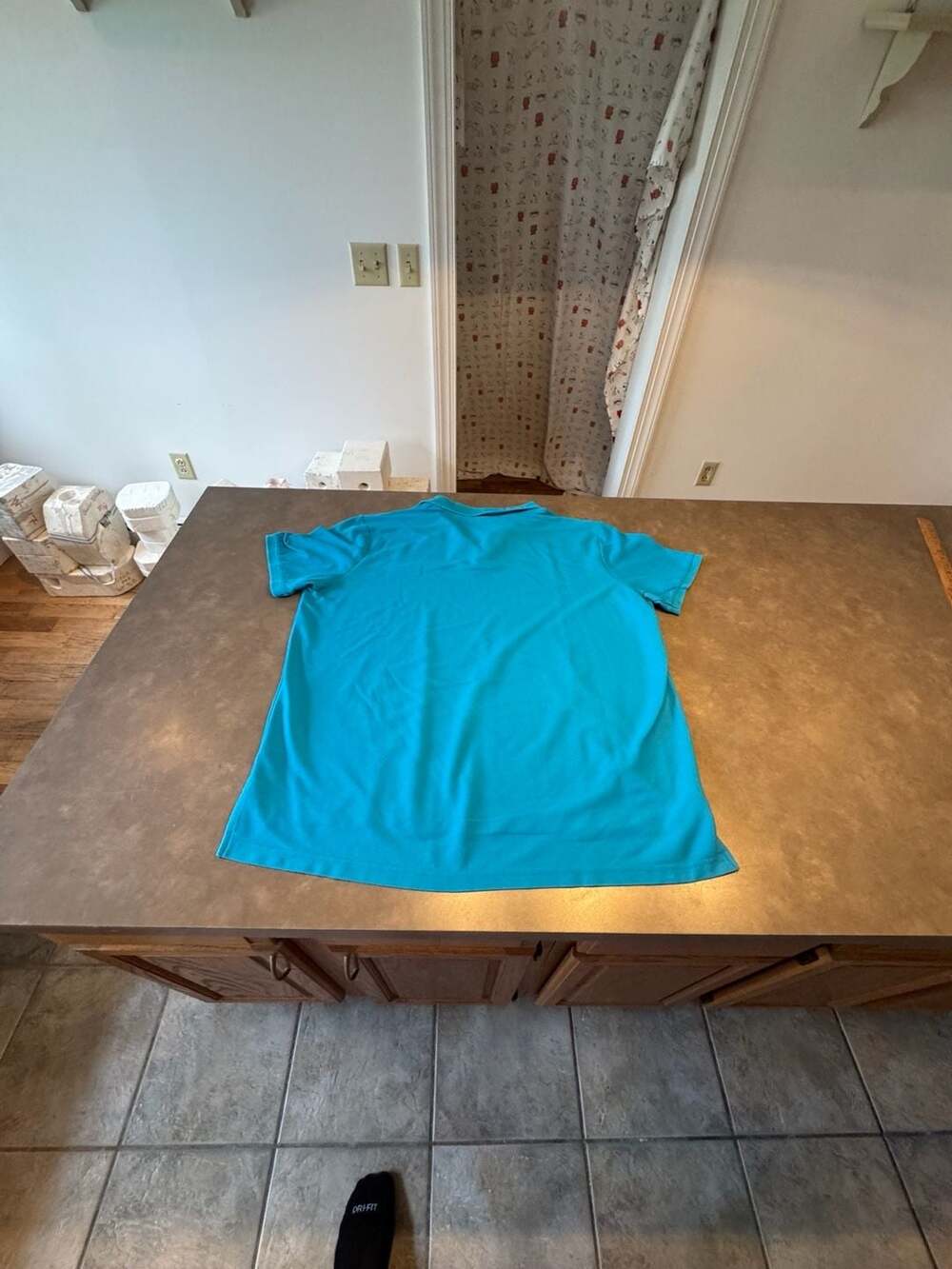 U.S. Polo Assn. Men's Performance Pique Polo Shirt Solid Teal Blue Size 2XL